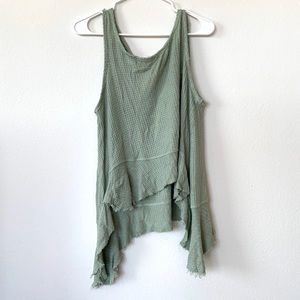 Waffle texture blouse